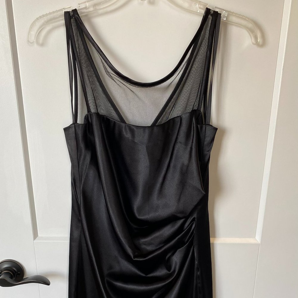 Black short dress